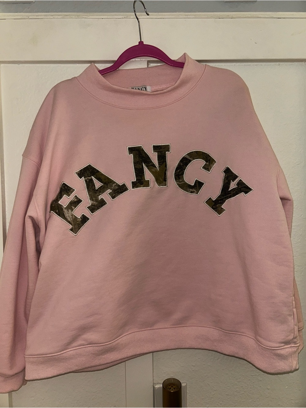 FANCY CAMO MOCKNECK